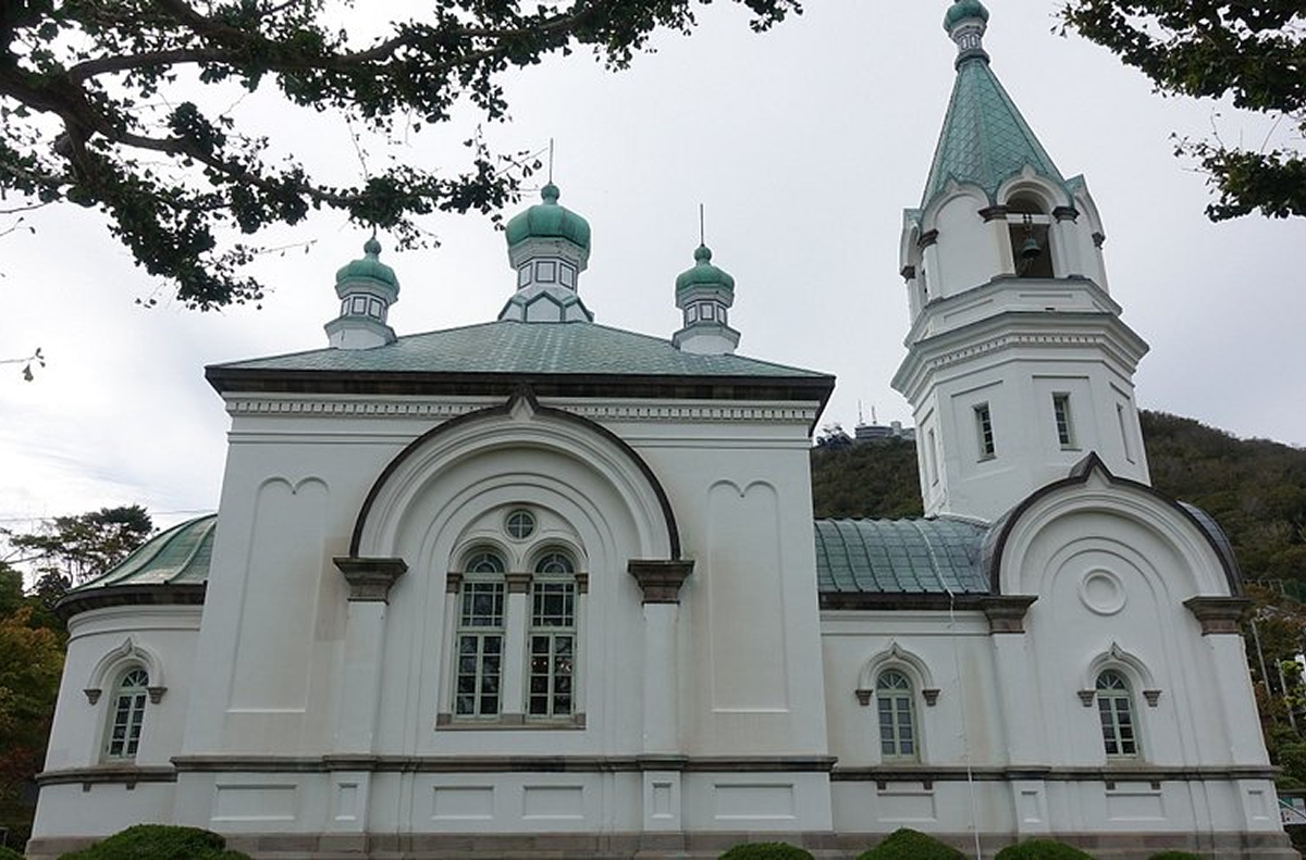 Nhà thờ Hakodate Orthodox những nhà thờ Nhật Bản có kiến trúc đẹp nhất