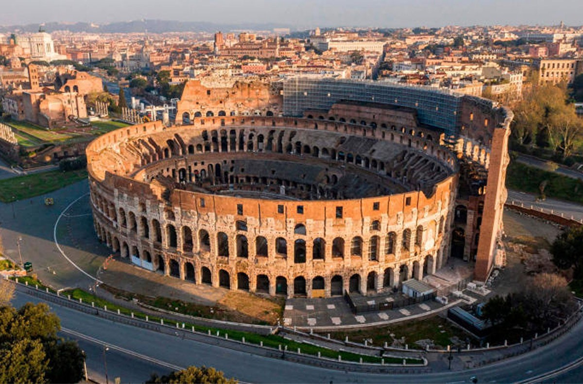 Đấu trường Colosseum Du Lịch Rome Tự Túc
