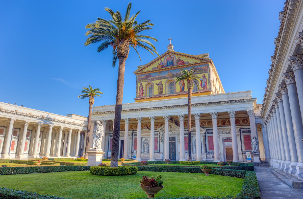 Thánh Phaolô Ngoại Thành (Basilica di San Paolo Fuori le Mura) điểm hành hương nổi tiếng tại Rome Ý
