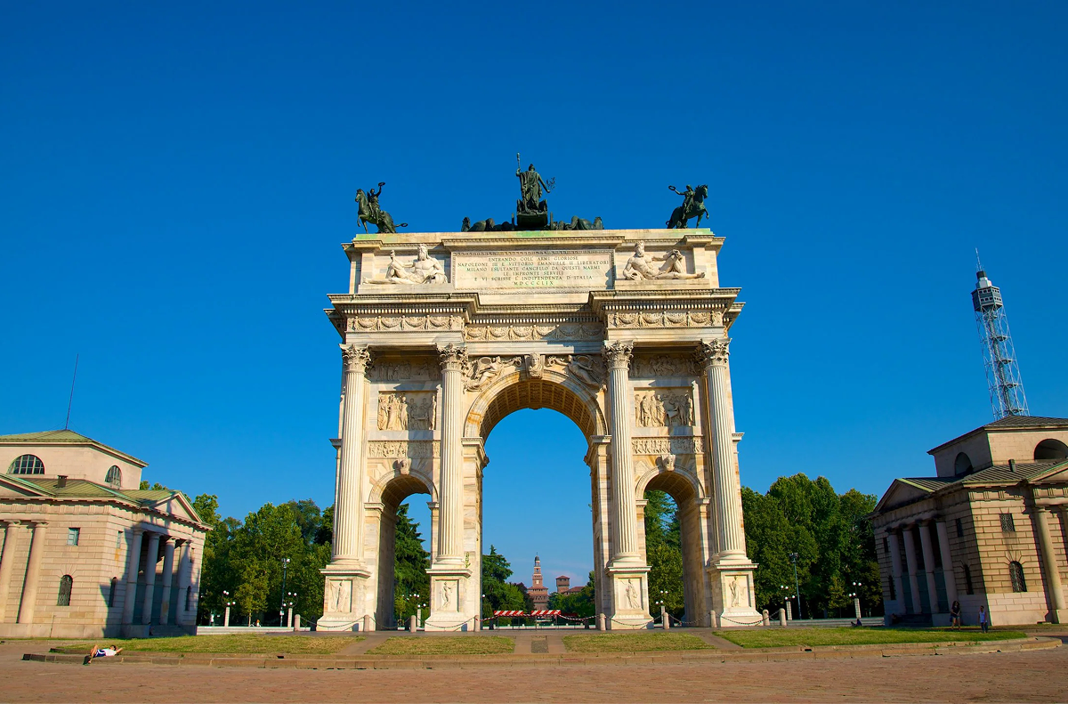 Arco della Pace du lịch Milan