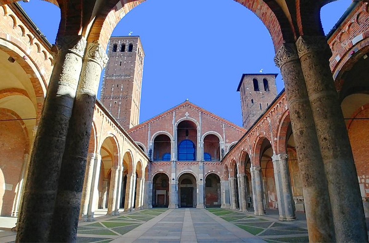 Nhà thờ Sant'Ambrogi du lịch Milan