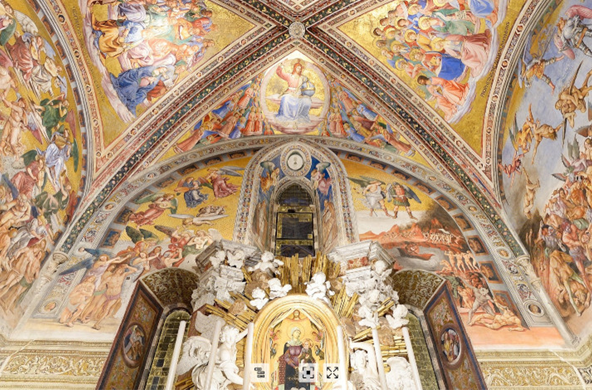 Nhà nguyện San Brizio du lịch Orvieto