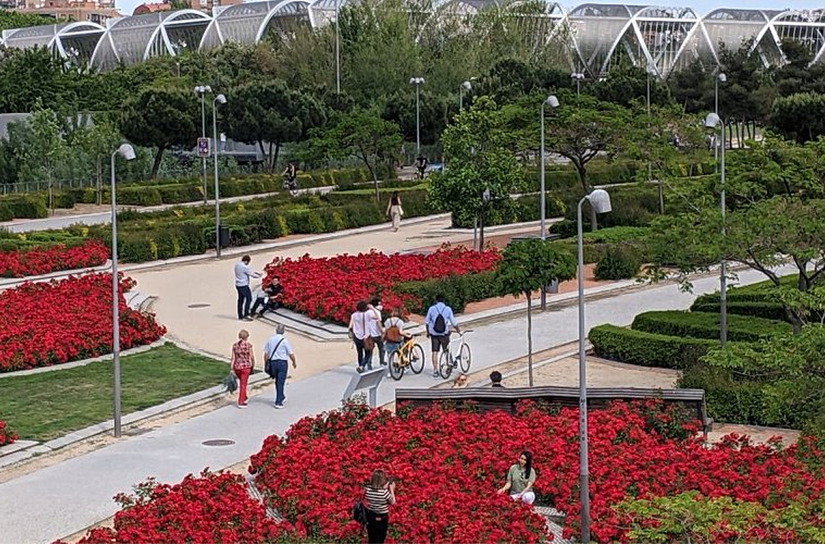 Công viên Madrid Río du lịch Madrid