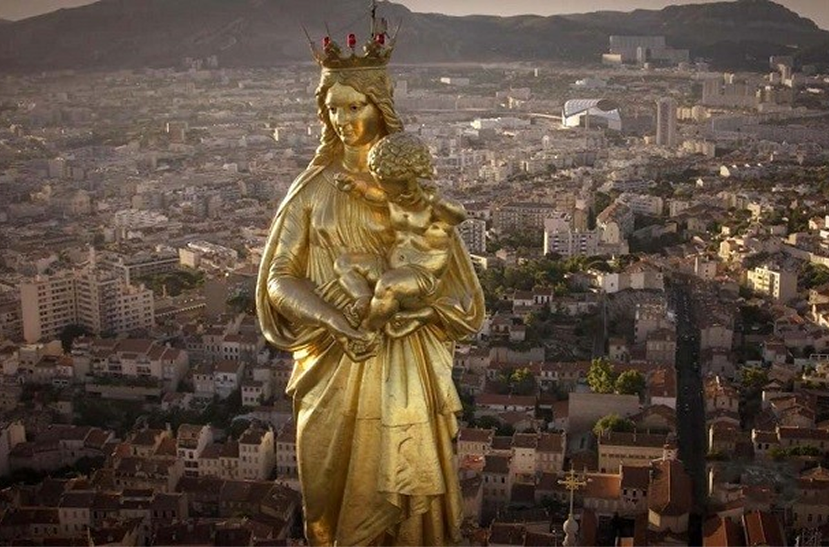 Nhà thờ Notre Dame de la Garde du lịch paris