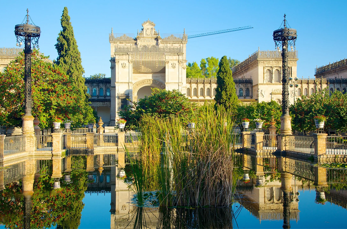Công viên Parque de María Luisa Du Lịch Seville