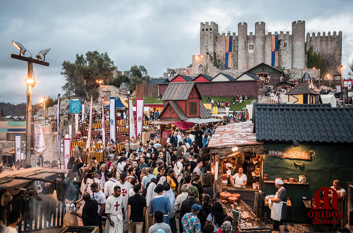 Grande Mercado Medieval de Óbidos Du Lịch Obidos