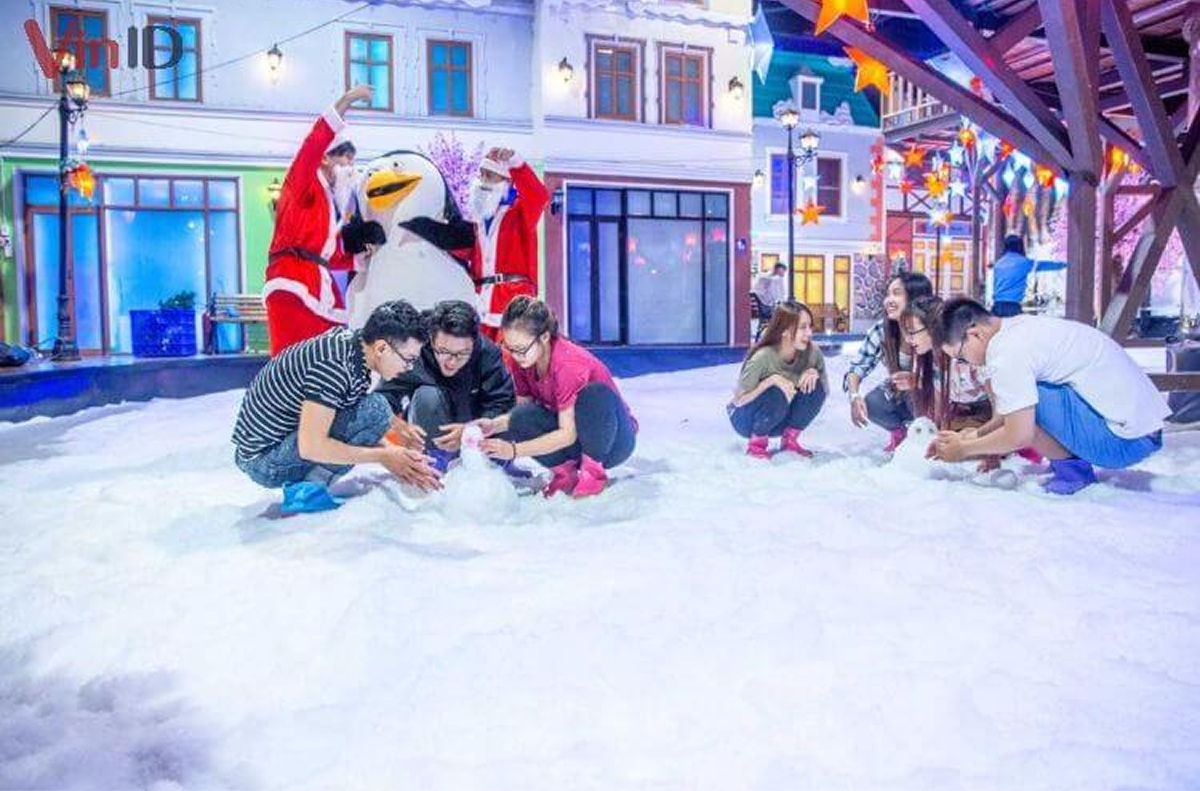 Khu Vui Chơi Tuyết Snow Town Sài Gòn
