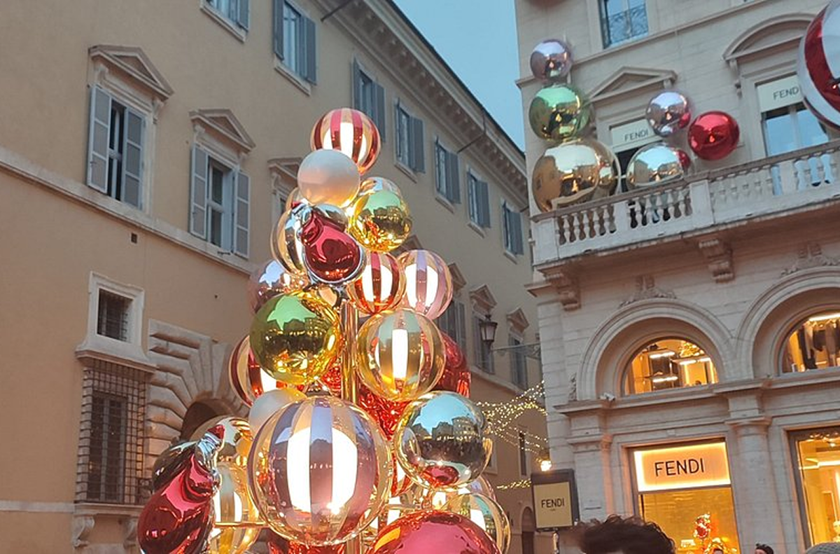 Giáng Sinh Trên Phố Via del Corso địa điểm đón giáng sinh ở Rome