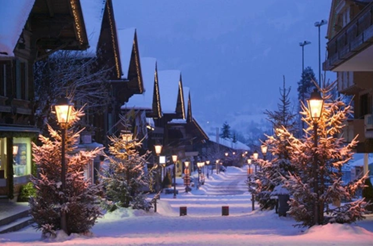 Gstaad Địa Điểm Đón Giáng Sinh Ở Thụy Sĩ