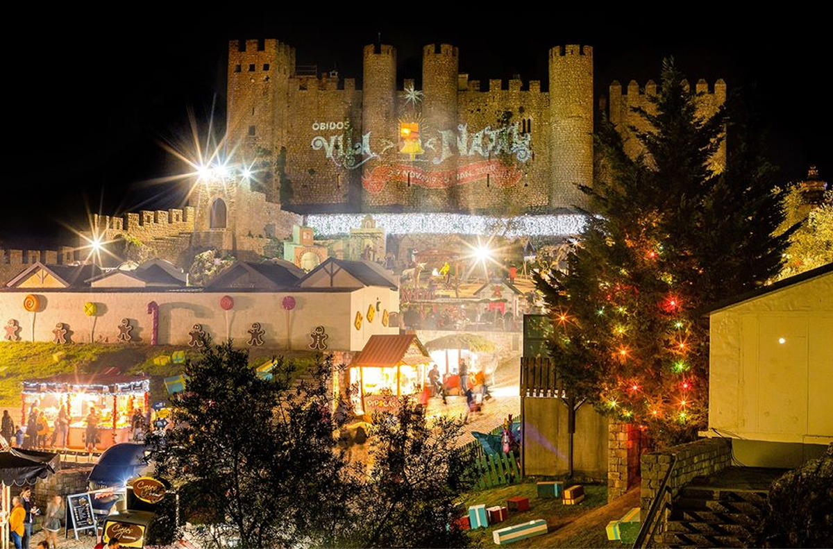 Óbidos Địa Điểm Đón Giáng Sinh Ở Bồ Đào Nha